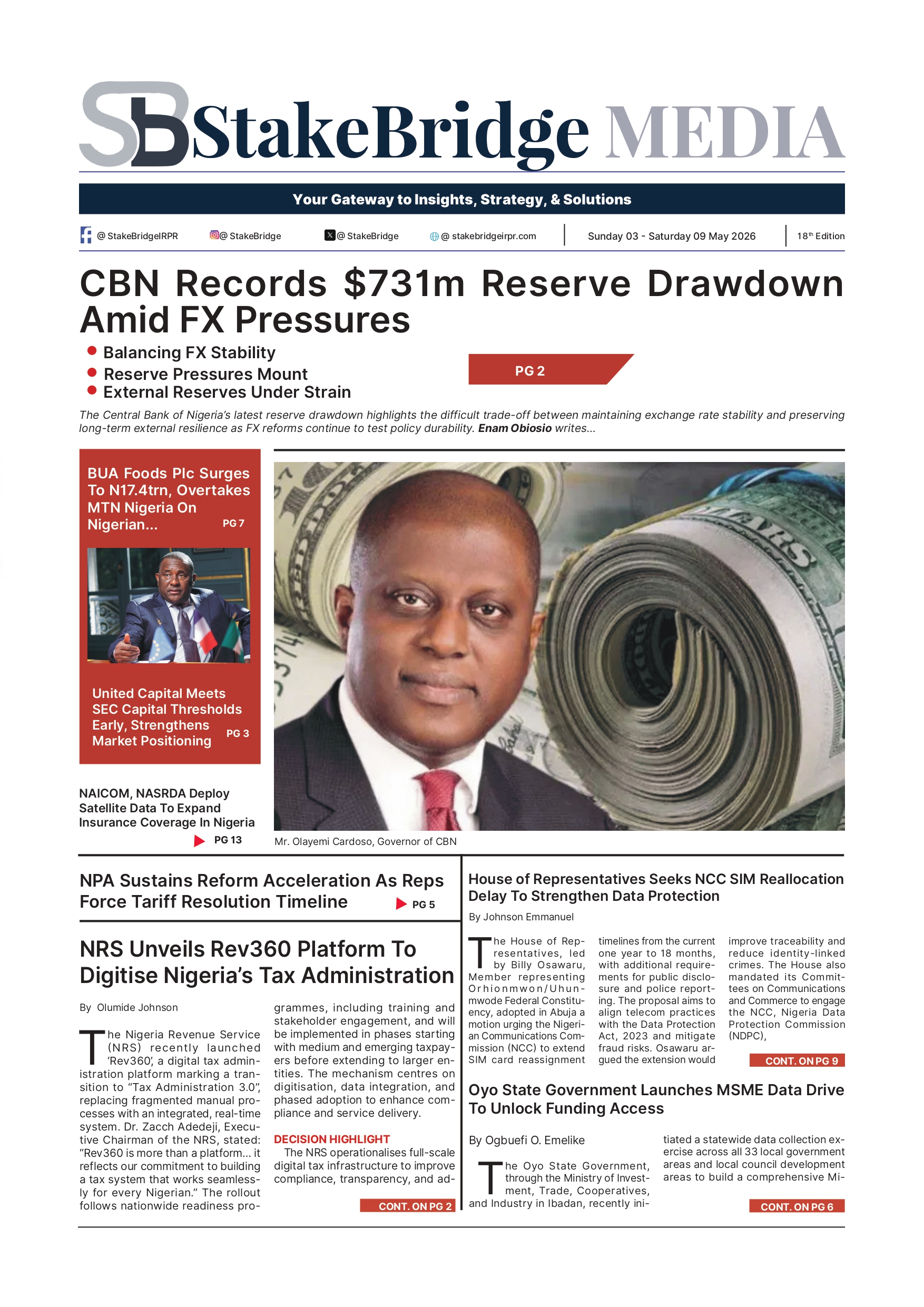 StakeBridge Media ePublication18th Edition