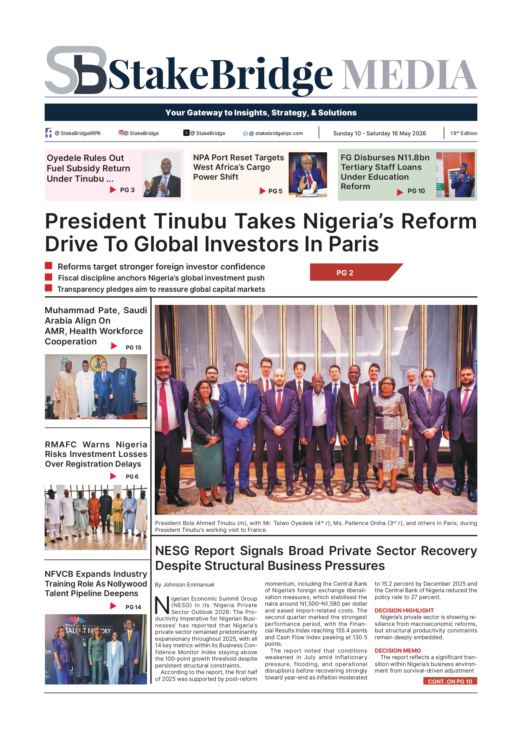 StakeBridge Media epublication