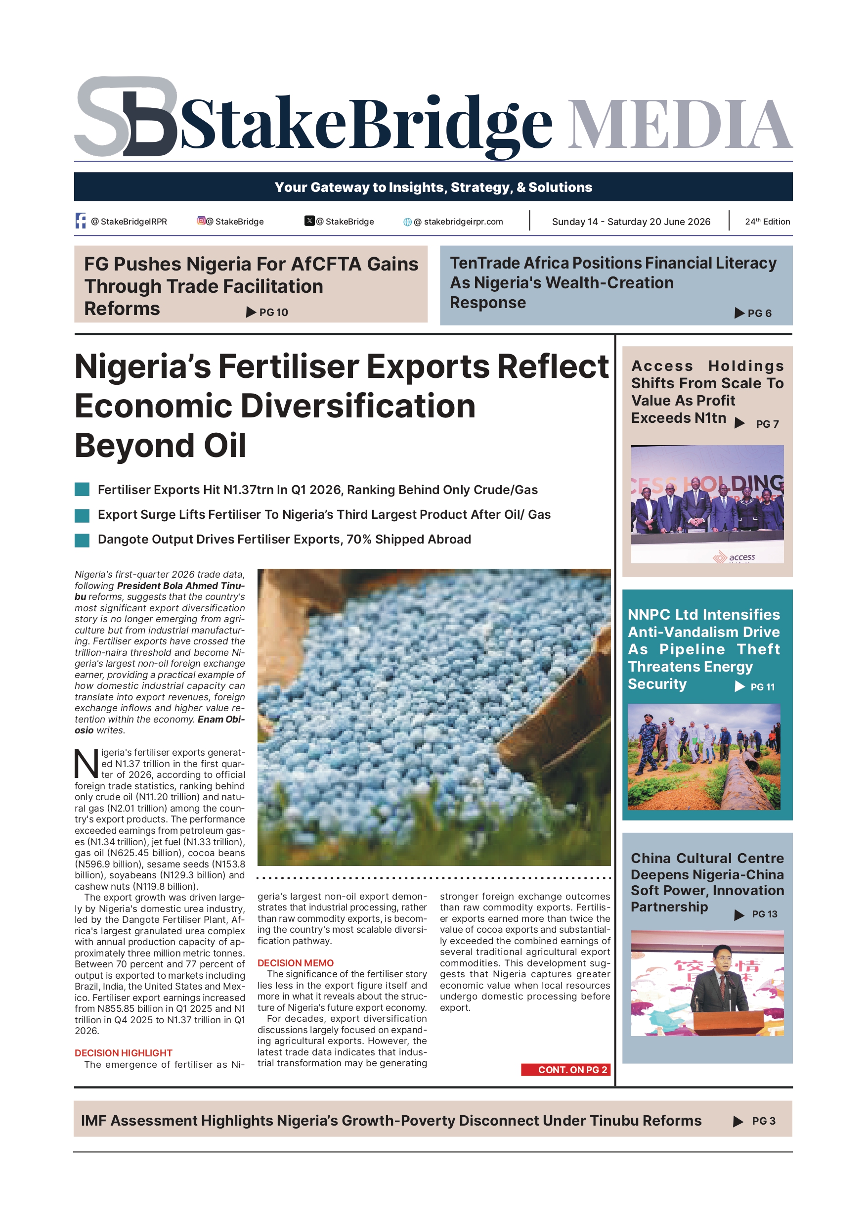 StakeBridge Media Edition 024