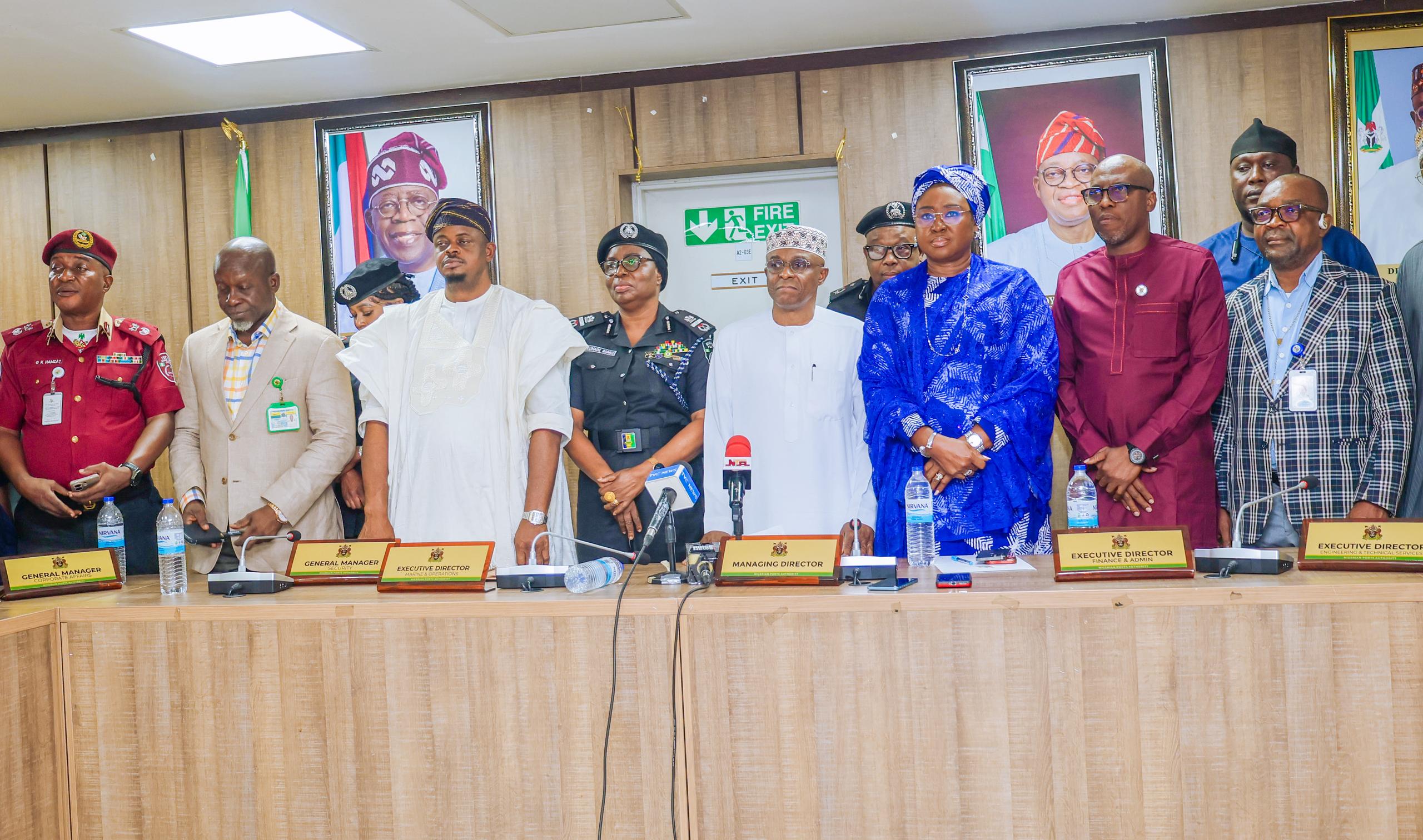 NPA coordinates security agencies to remove illegal checkpoints along Apapa and Tin Can Island port corridors.